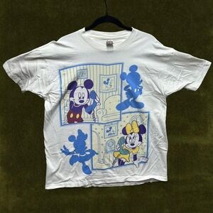 RARE Vintage 90s Mickey Unlimited Jerry Leigh Disney Boxy Fit tee L/XL